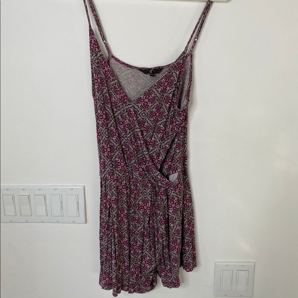 Purple romper